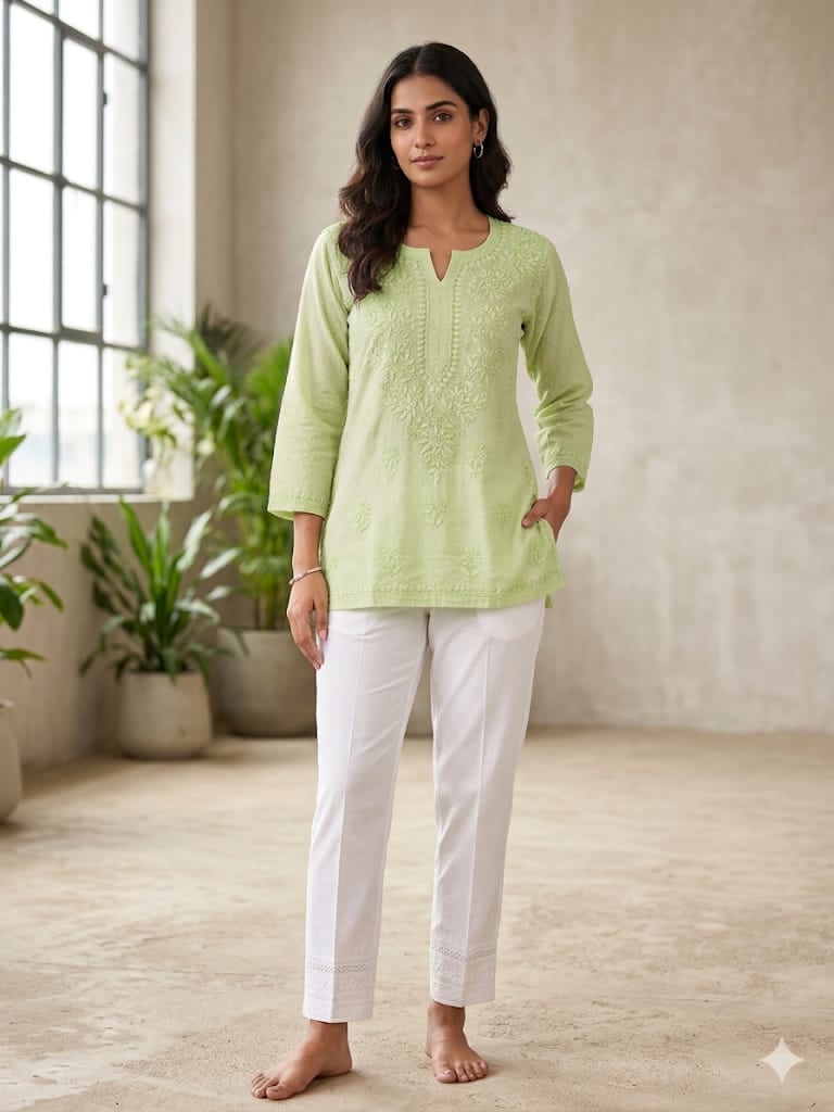 Premium Dobby Cotton Short Top