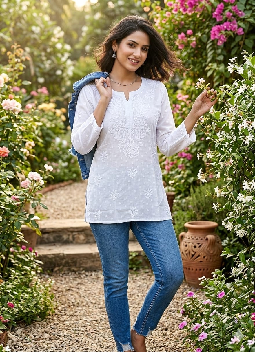 Premium Dobby Cotton Short Top