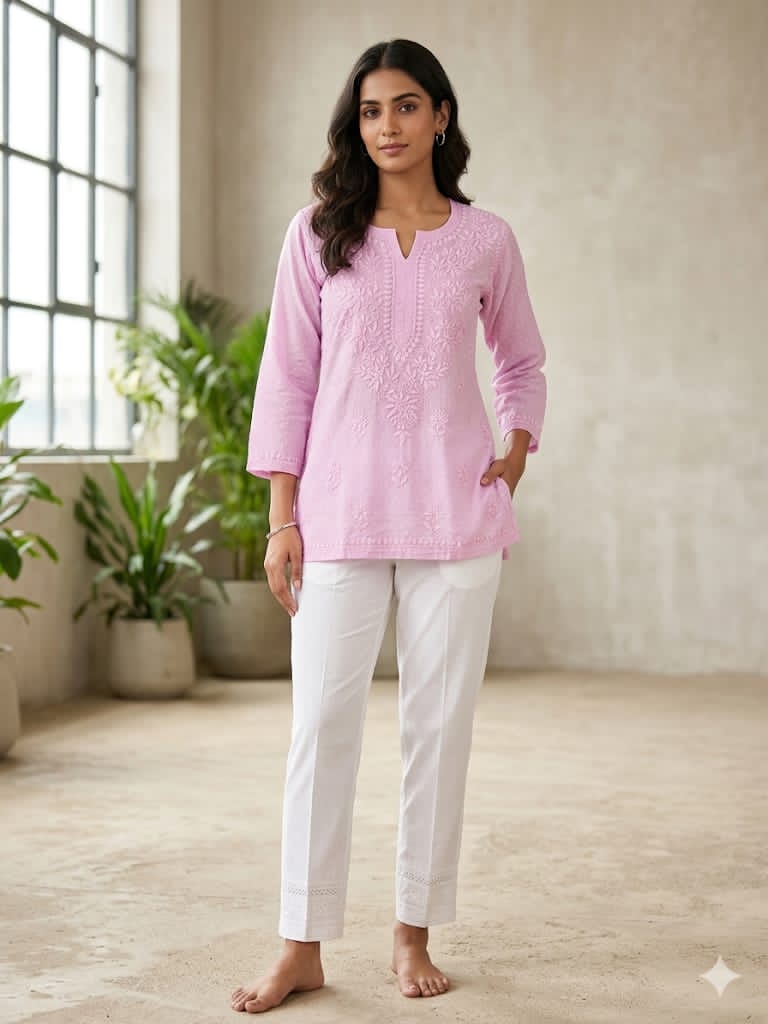 Premium Dobby Cotton Short Top