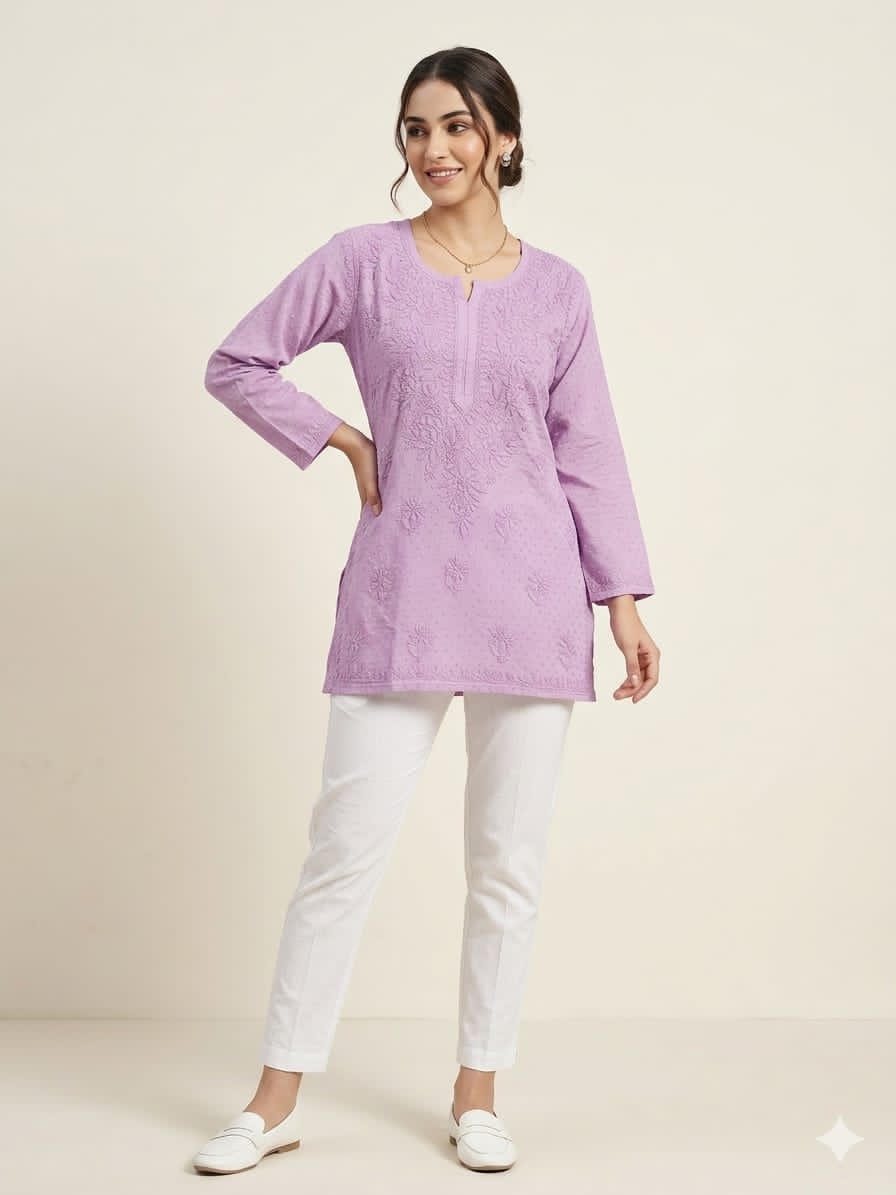 Premium Dobby Cotton Short Top