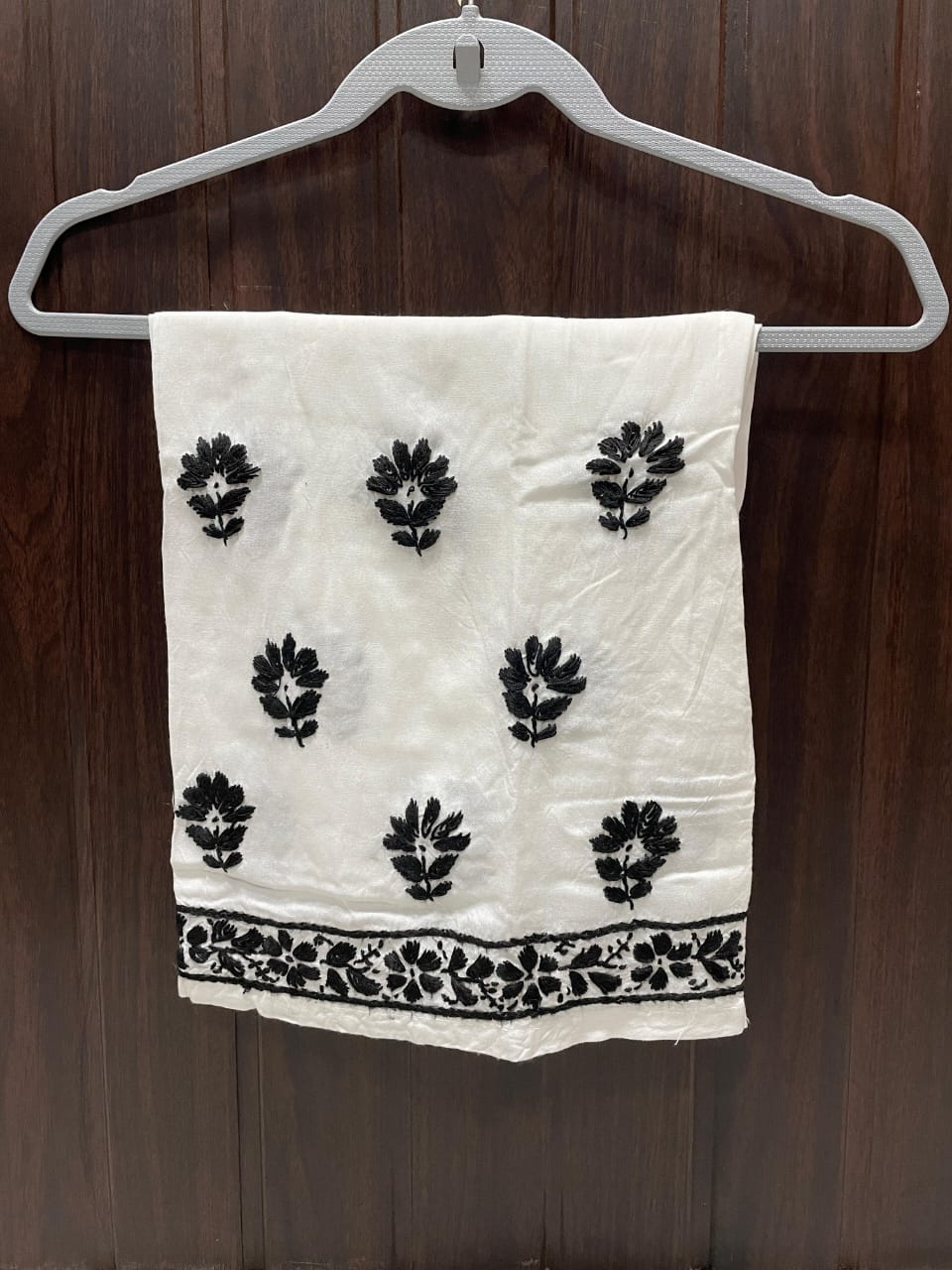 Rayon Cotton Chikan Embroidery Kurti & Plazo