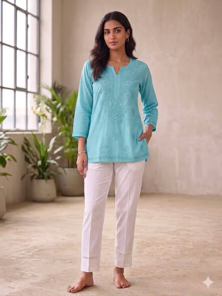 Premium Dobby Cotton Short Top