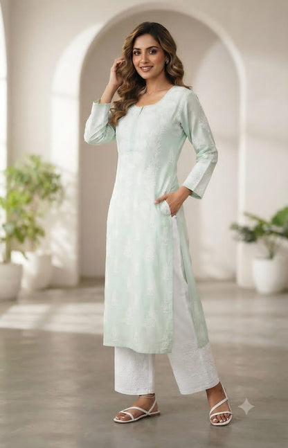 Voile Cotton Kurti for Women | Soft, Breathable & Elegant Ethnic Wear